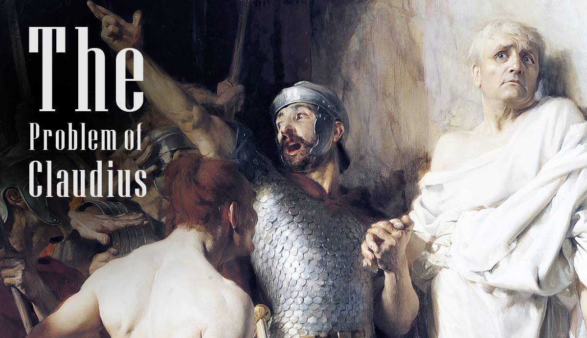 Painting depicting the proclamation of Roman Emperor Claudius.