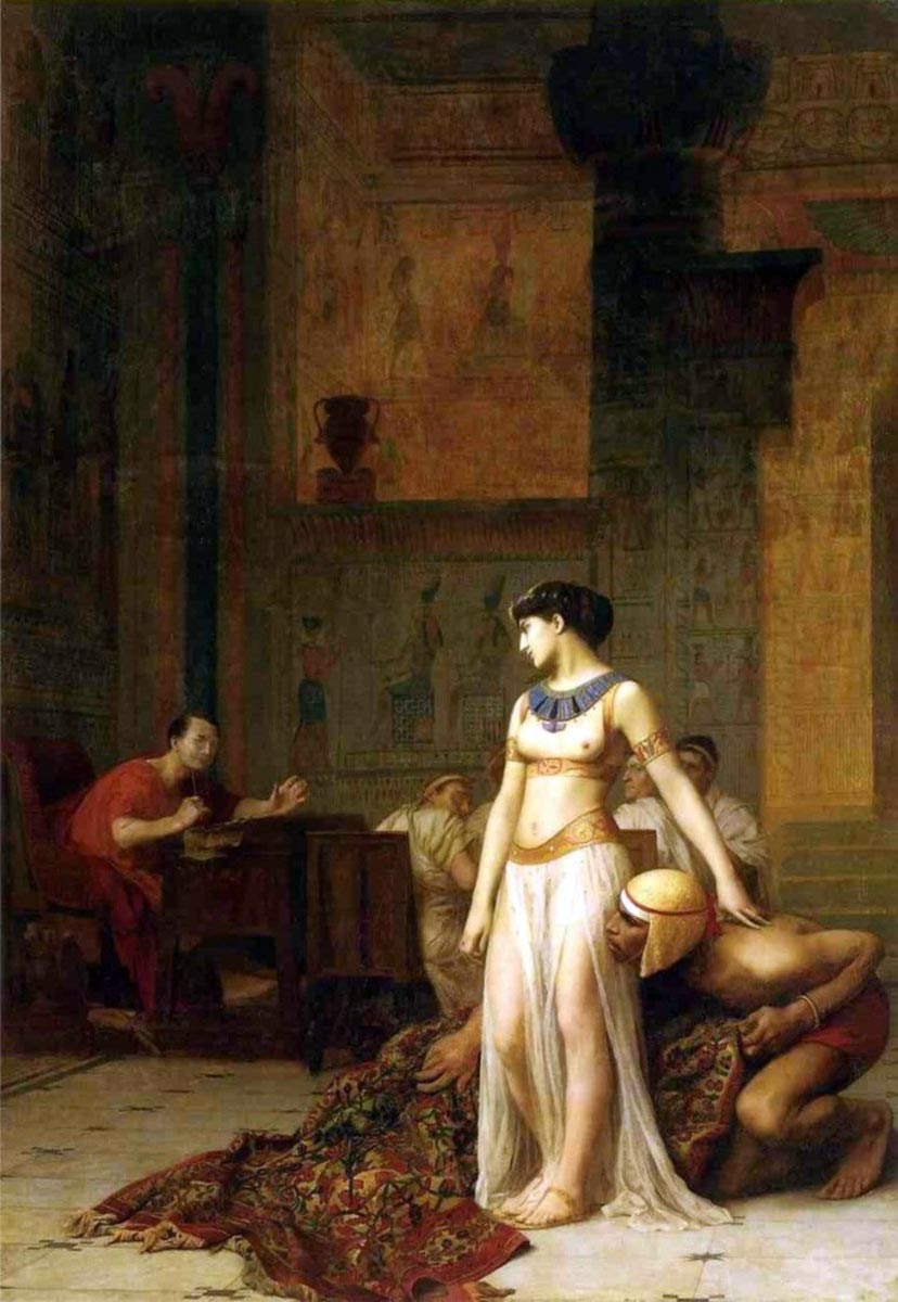 cleopatra caesar gerome