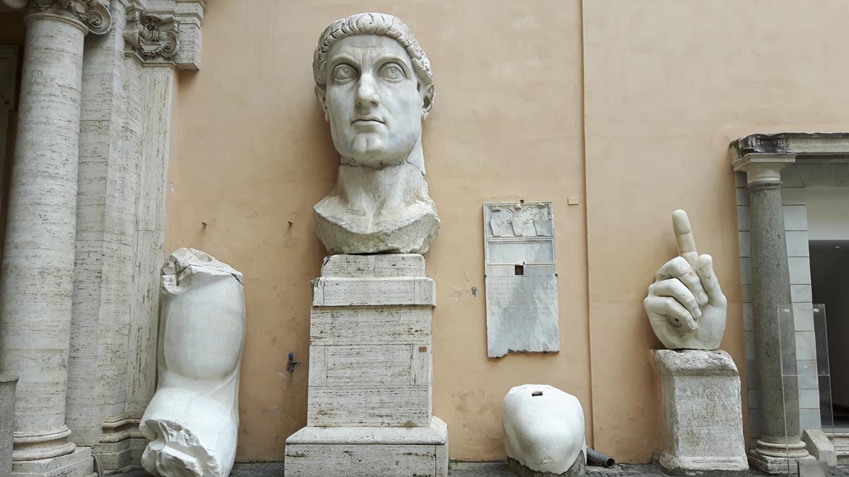 colossus of constantine capitoline museums