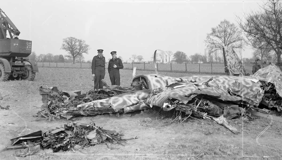 crashed ju 88