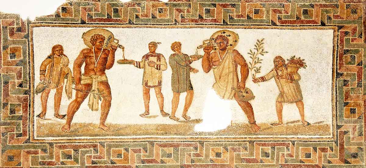 dougga slave mosaic