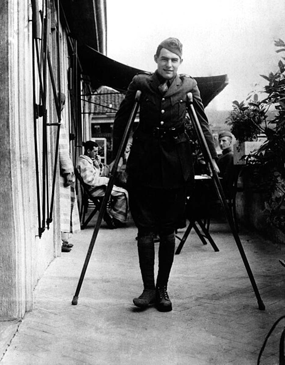 ernest hemingway hospital milan