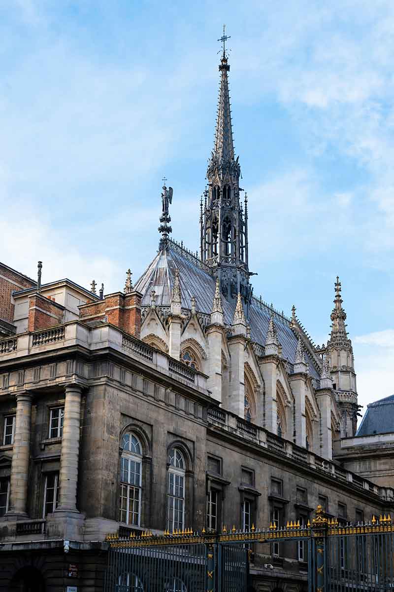 exterior sainte chapelle