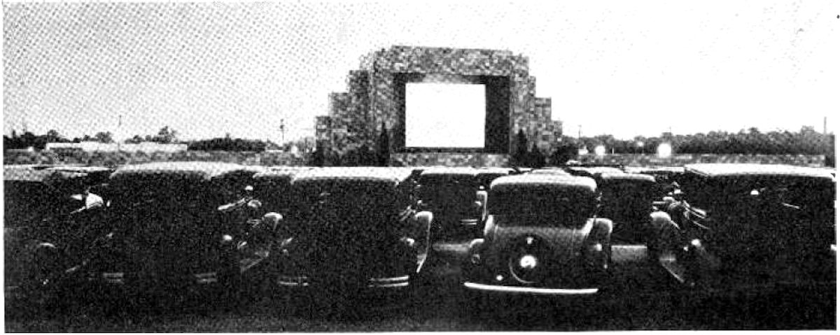 first drive in theater