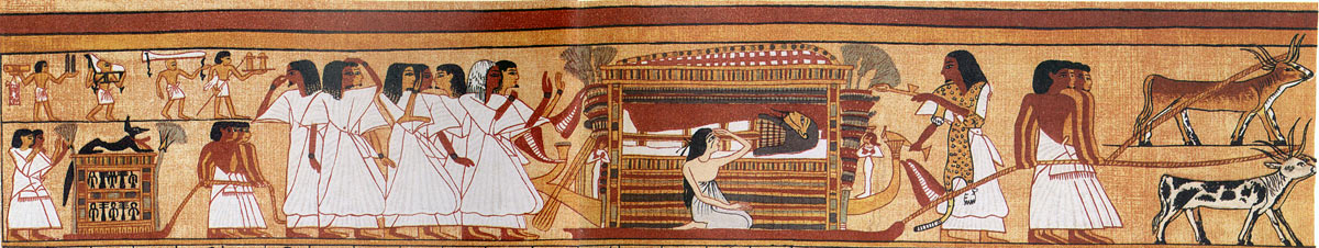 funeral procession papyri ani
