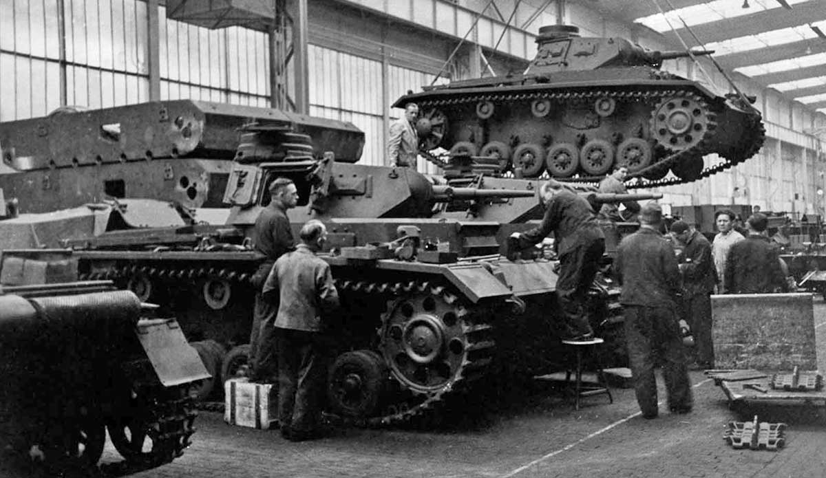 german tank factory