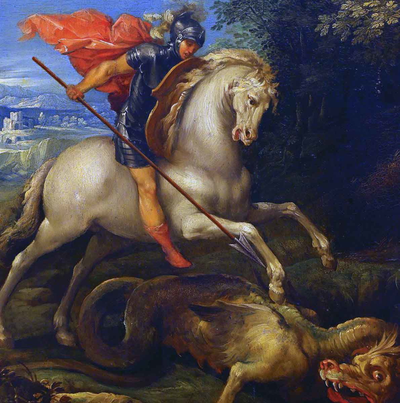 giuseppe cesari master george dragon