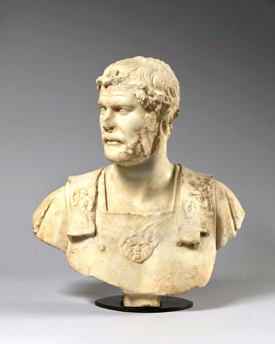 hadrian bust attica roman