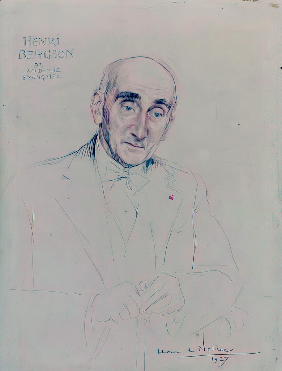 henri nolhac bergson portrait