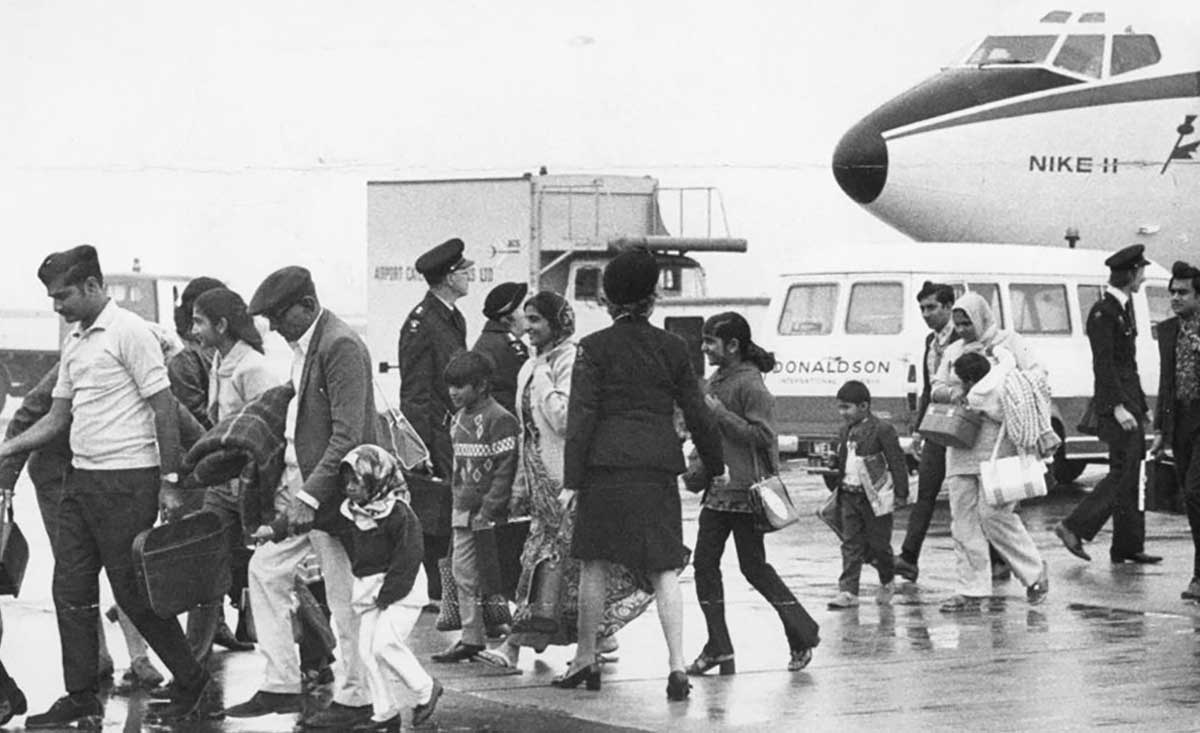 indian refugees britain