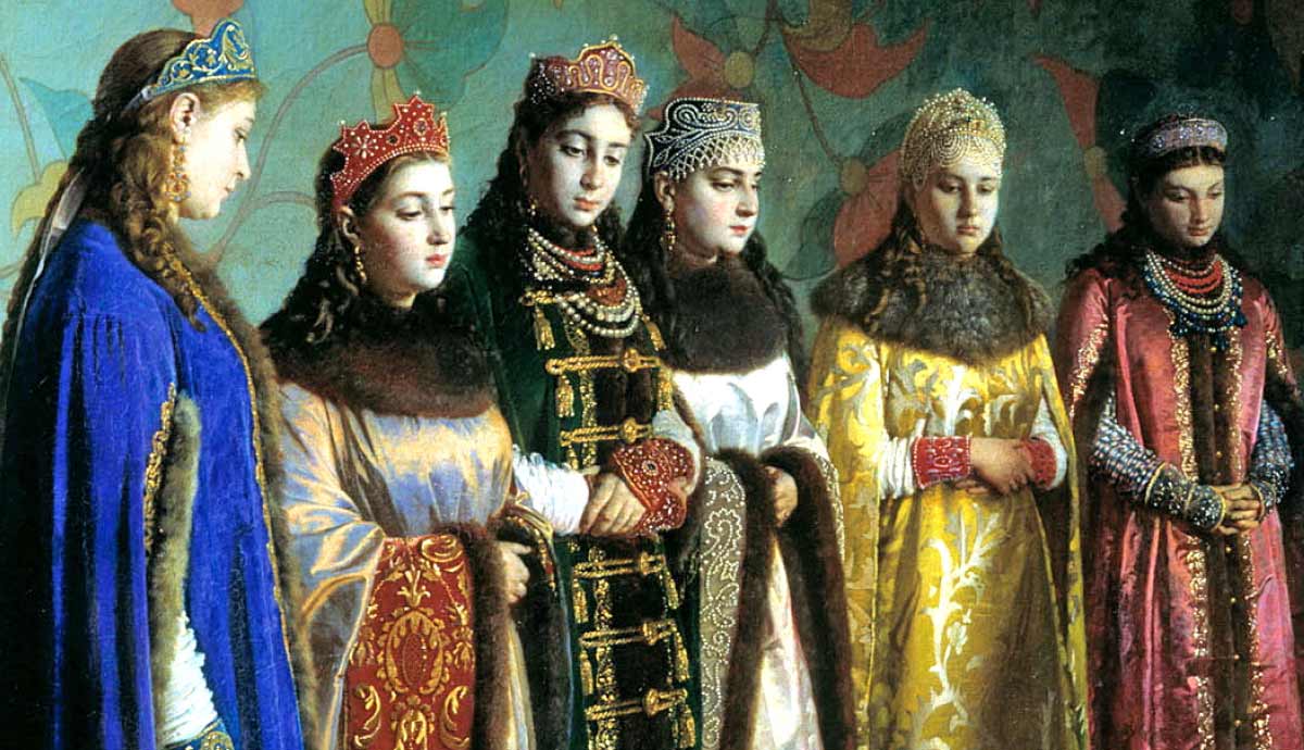 All 8 Brides, Wives, and Widows of Ivan the Terrible