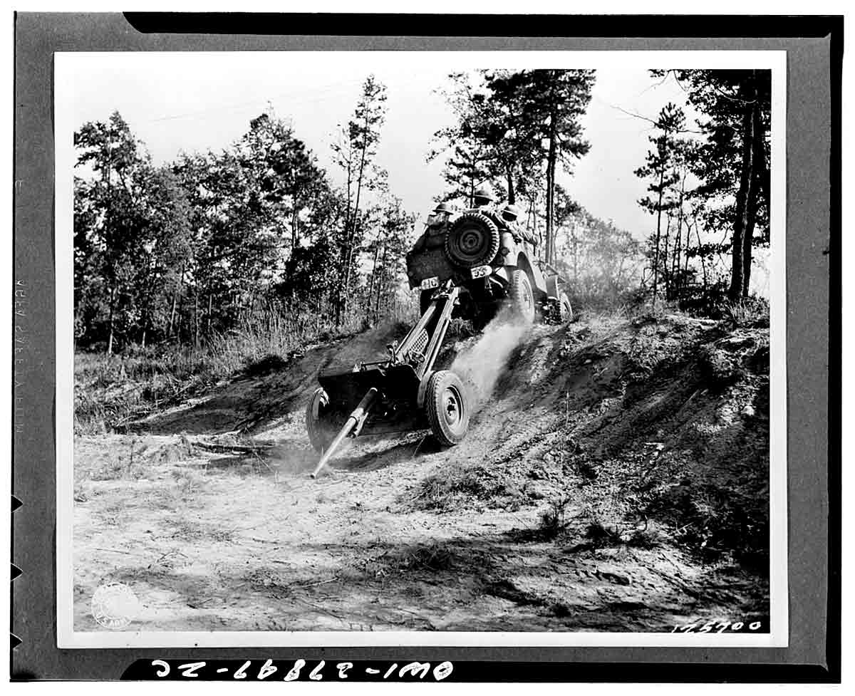 jeep towing steep terrain