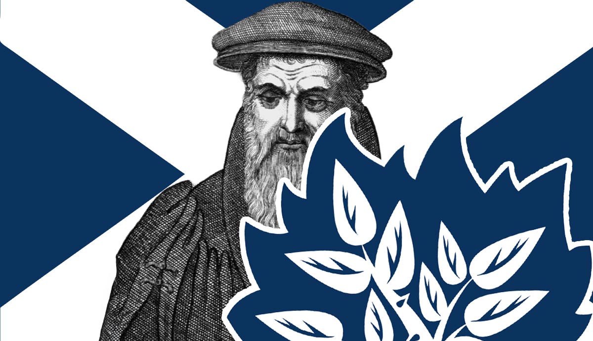 john knox flag church feature