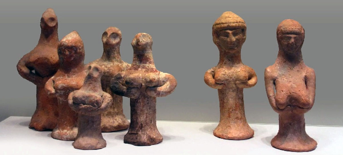 judean pillar figurines