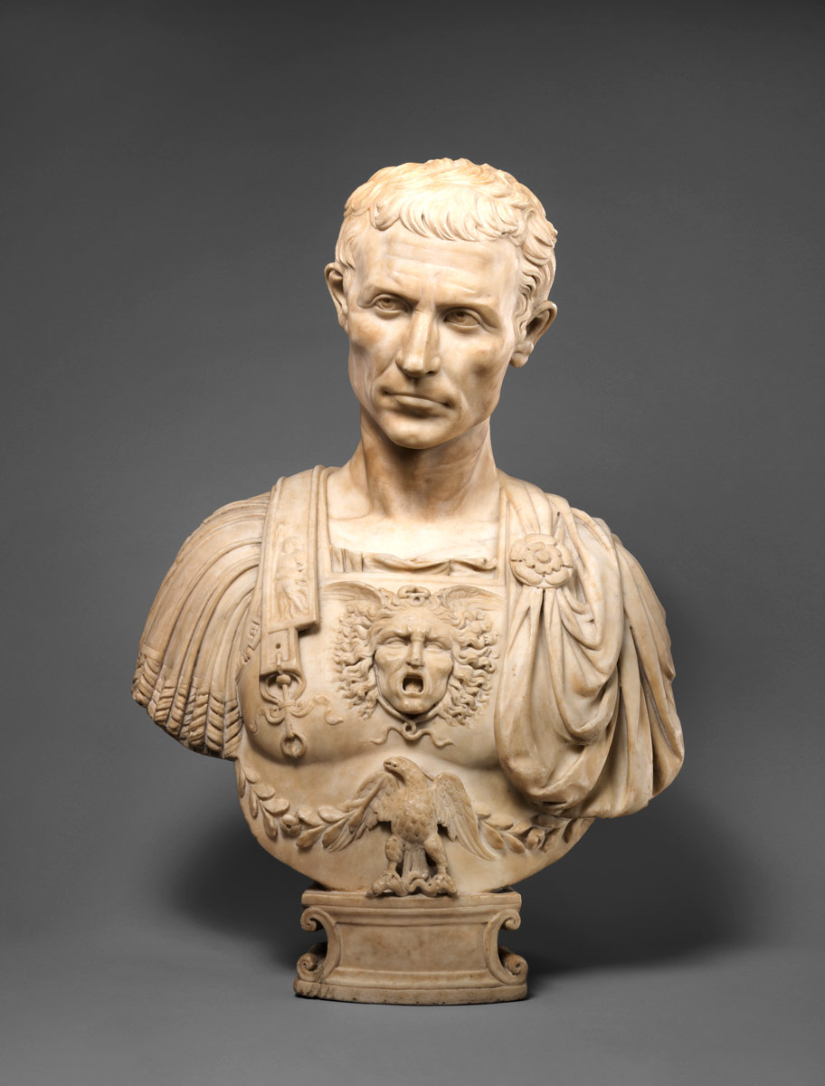 julius caesar statue