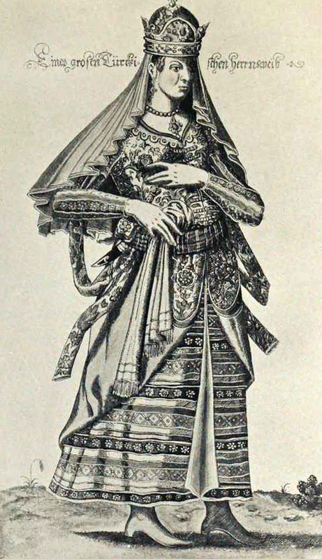 la grand dame turque by nicolas de nicolay