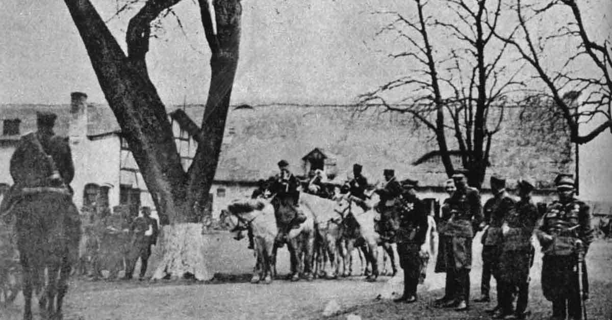 last cavalry charge formation