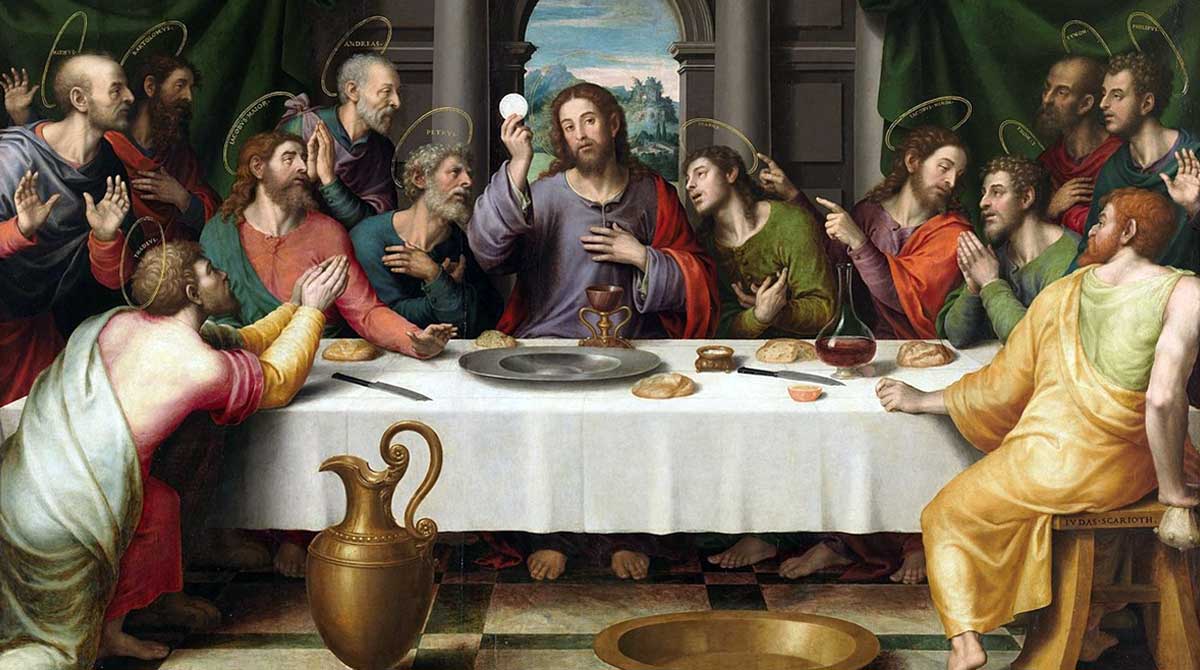 last supper painting