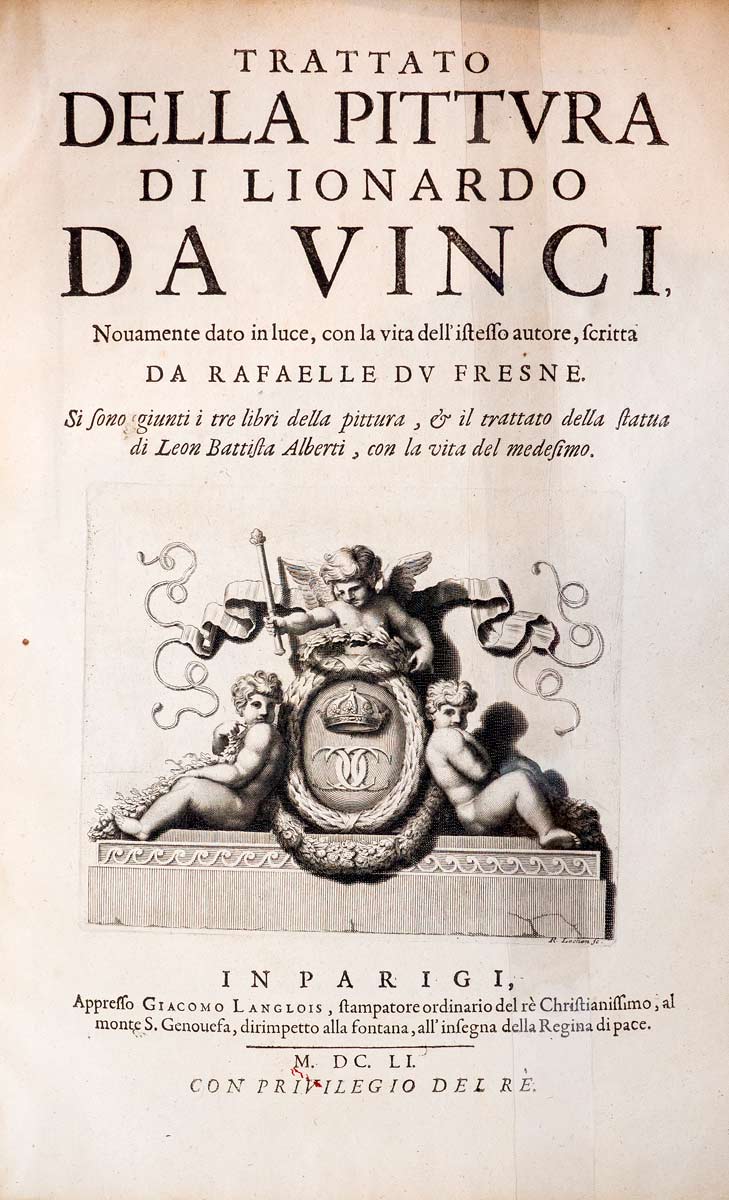 leonardo vinci trattato pittura book