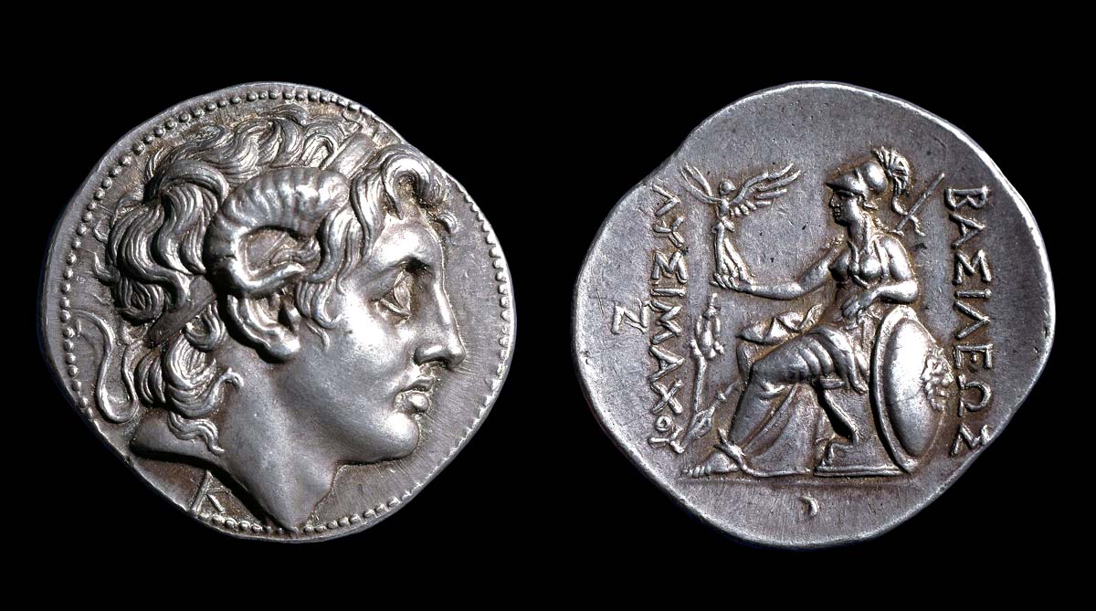lysimachus tetradrachm alexander