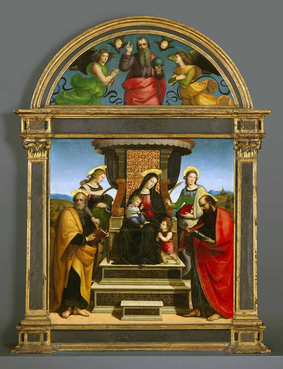 madonna and child raphael 1504