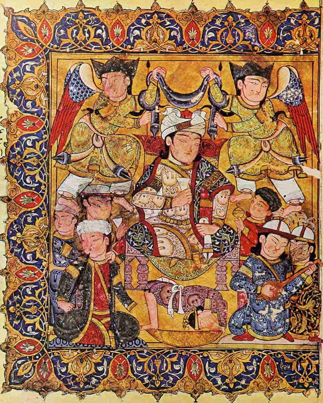 maqamat hariri enthroned prince