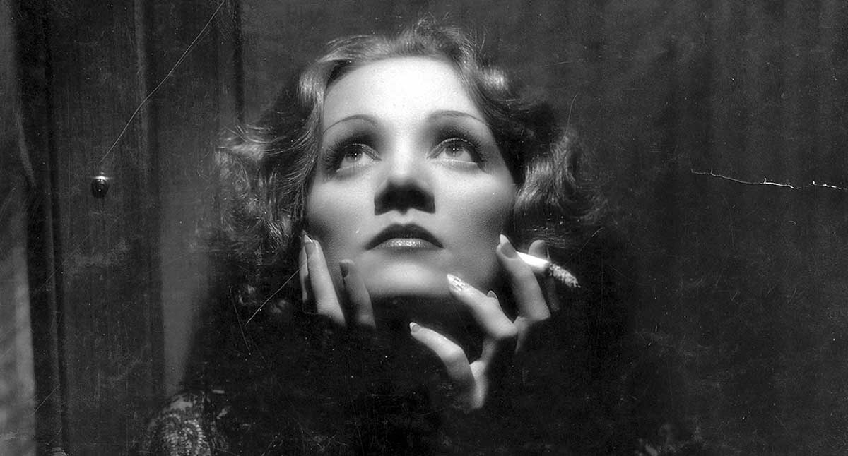 marlene dietrich publicity photograph for film shanghai express