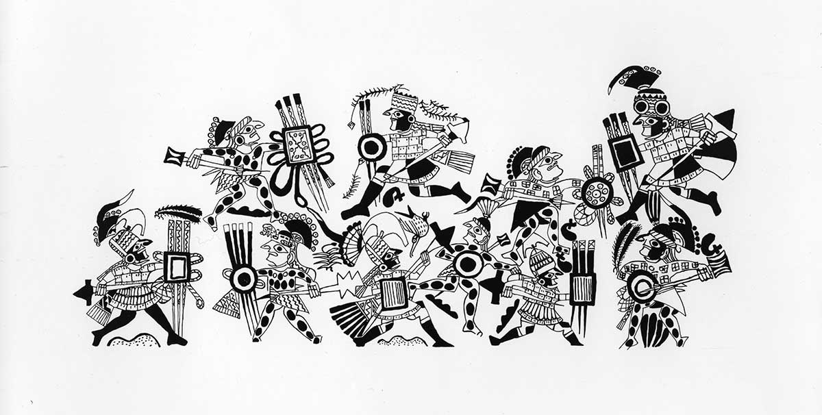moche battle scene