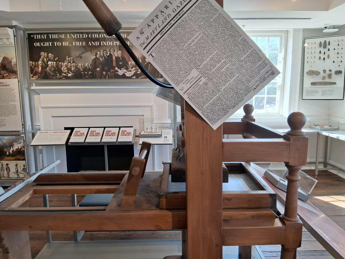model jonas green printing press