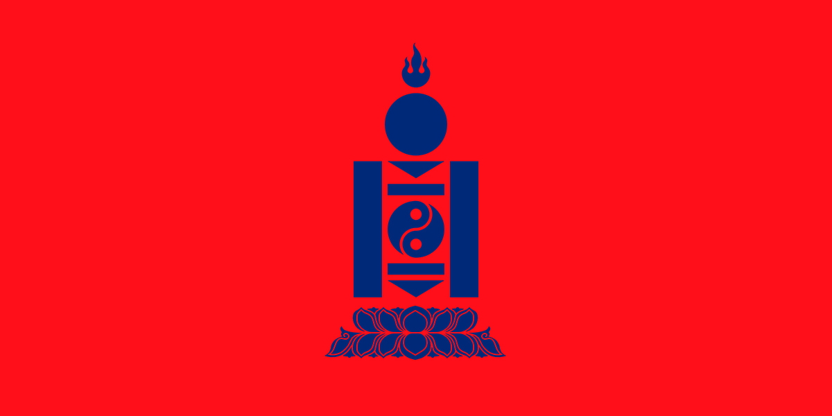 mongolian flag full
