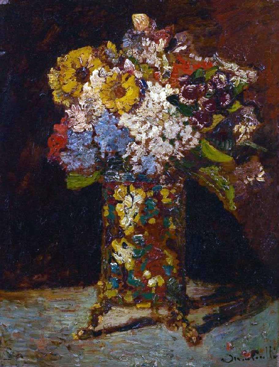 monticelli vase flowers
