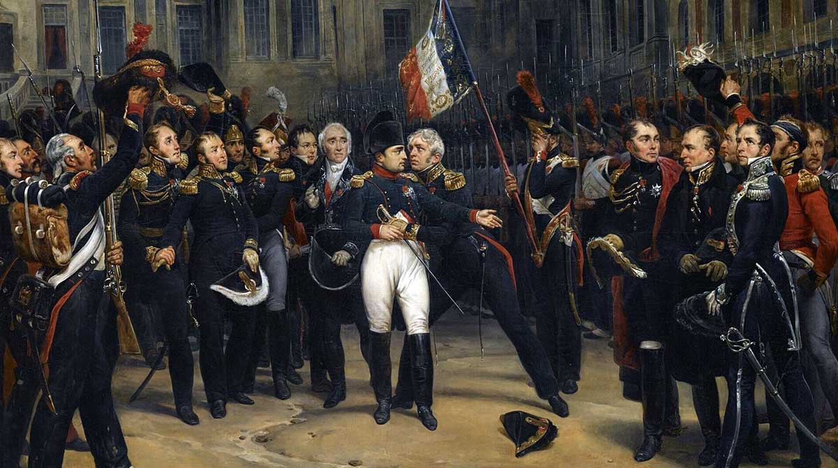napoleon farewell imperial guard