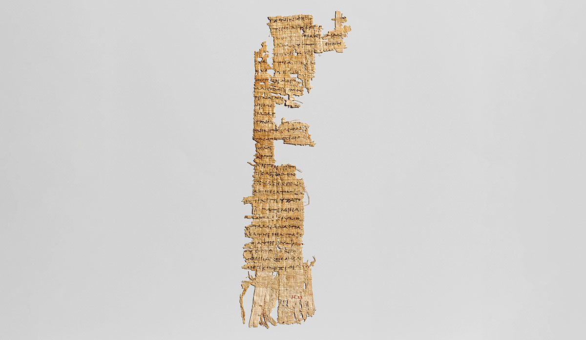 odyssey papyrus fragment ptolemaic