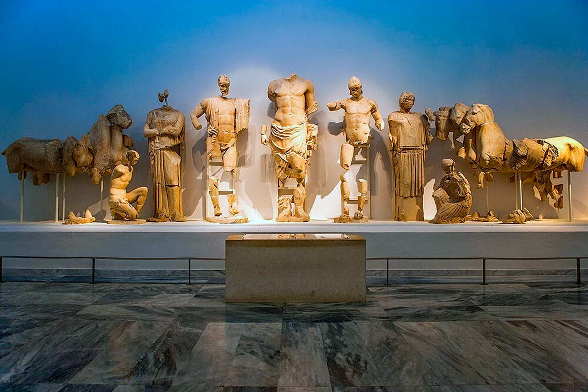 olympia zeus temple sculpture