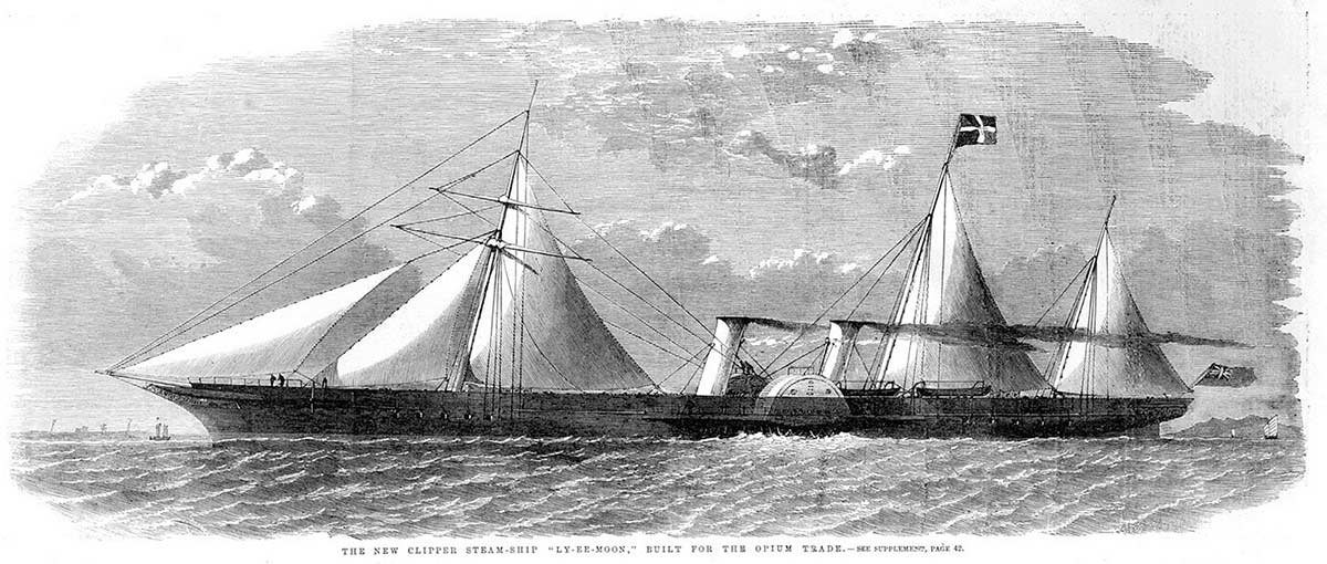 opium trade ship