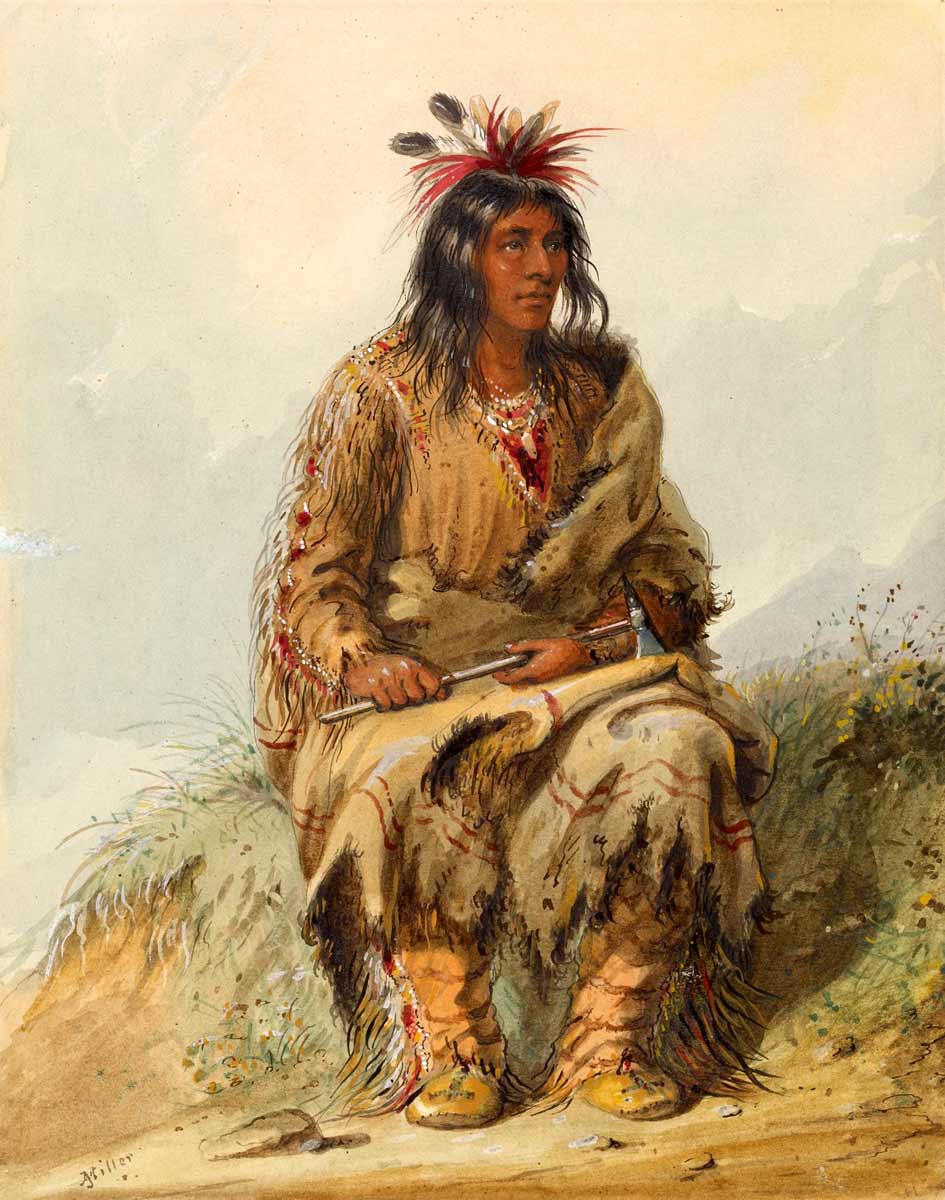 painting iroquois alfred miller