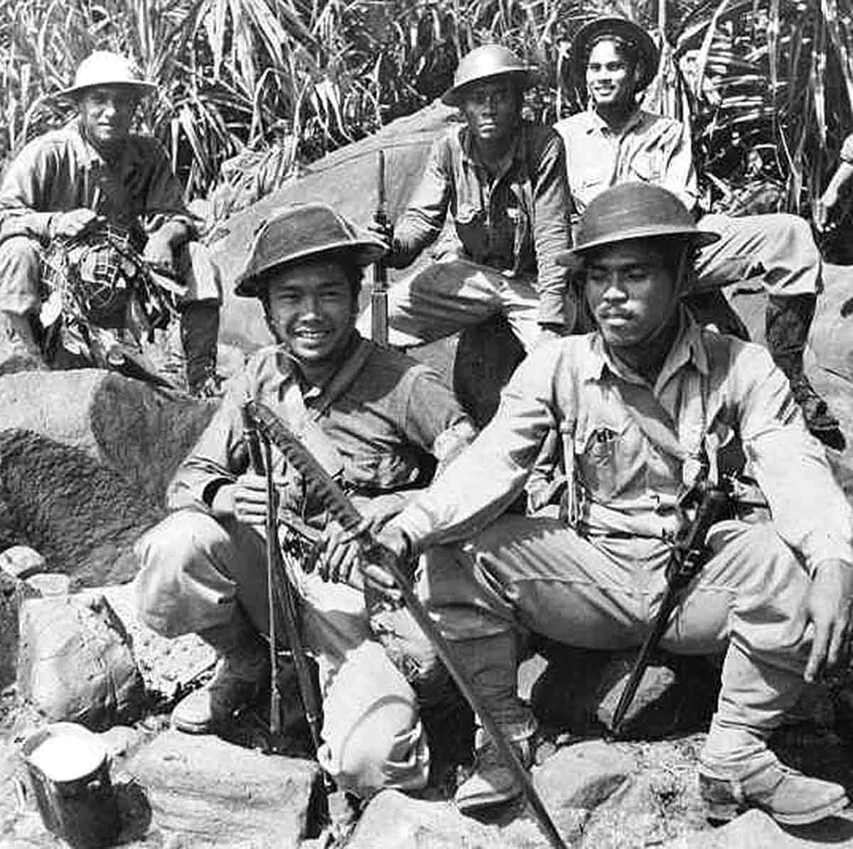 philippine partisans before ambush