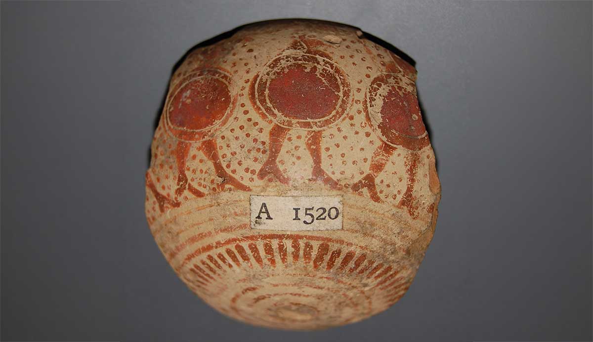 pottery greek hoplties
