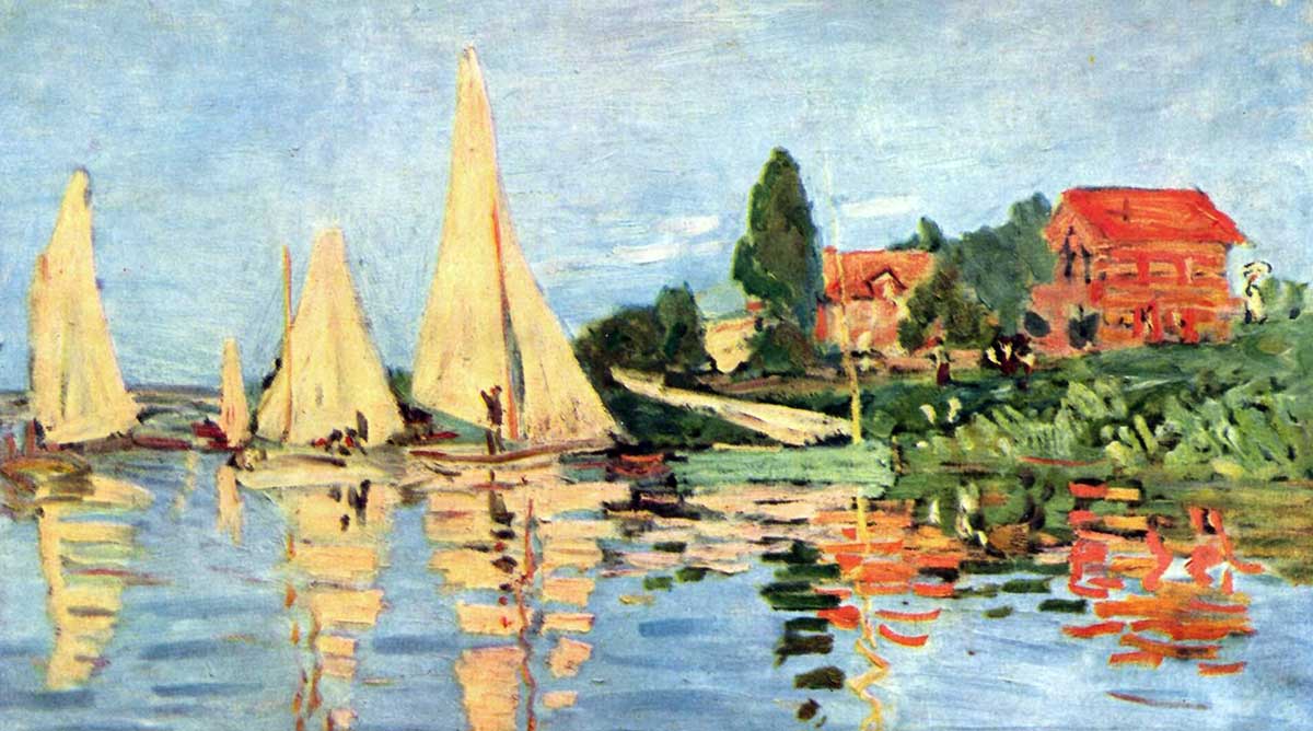 regatta claude monet
