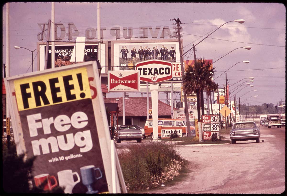 roadside billboards advertisement
