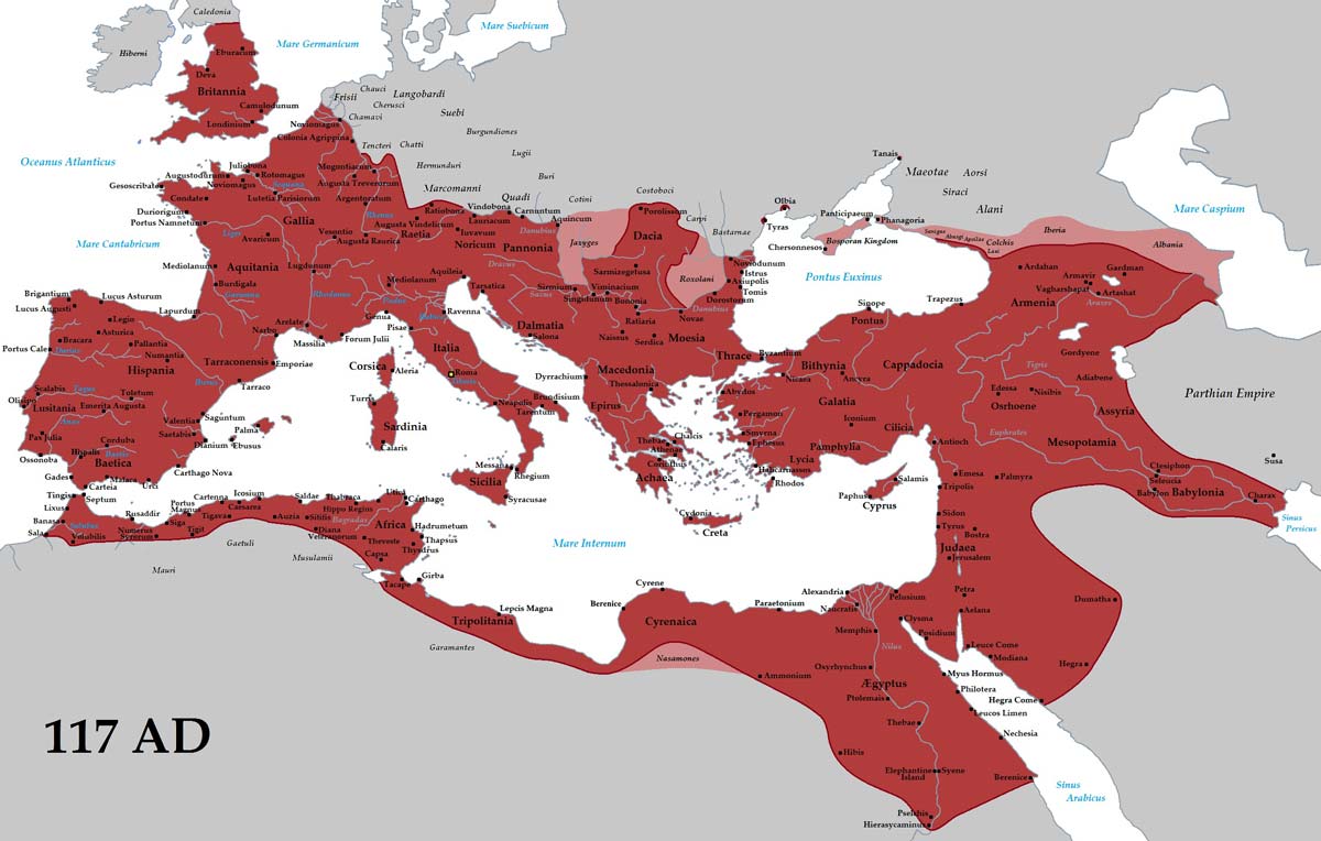 roman empire 117