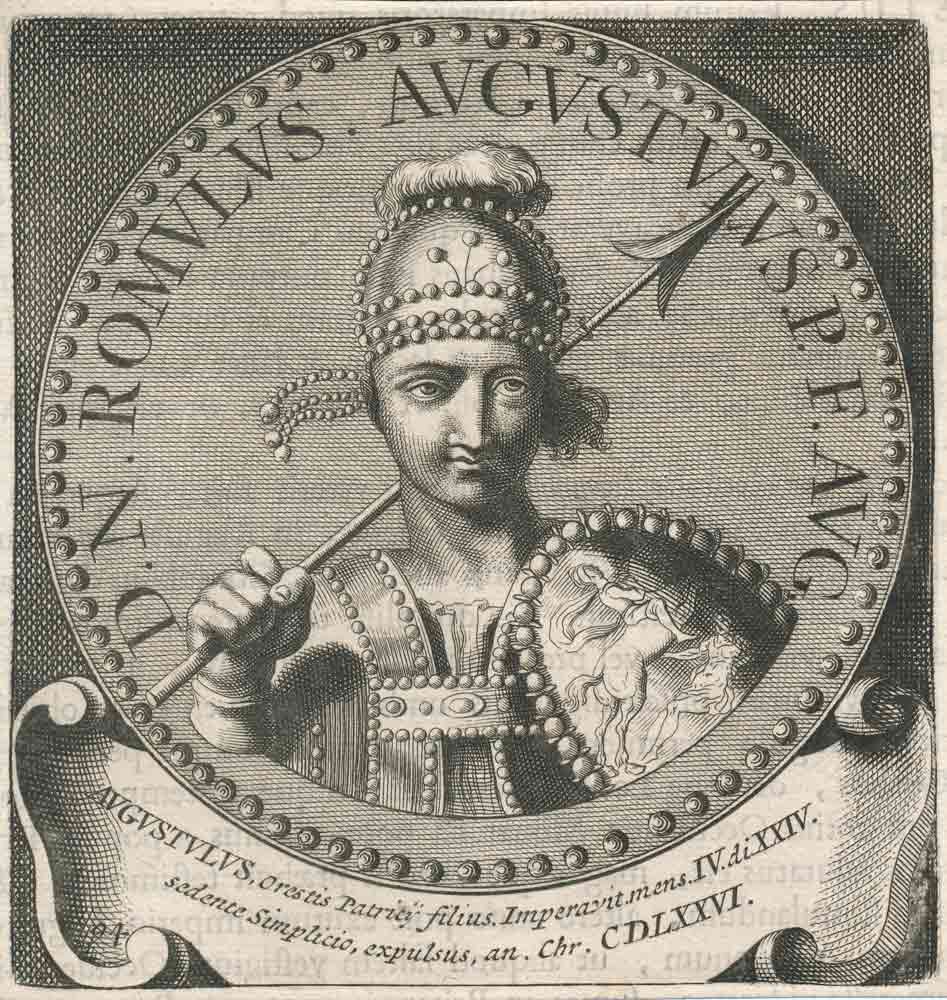 romulus augustulus engraving