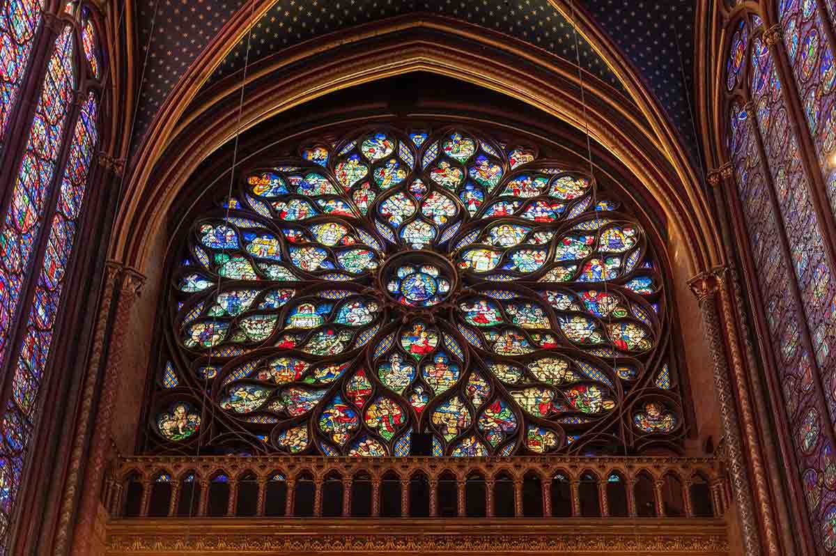 rose window sainte chapelle