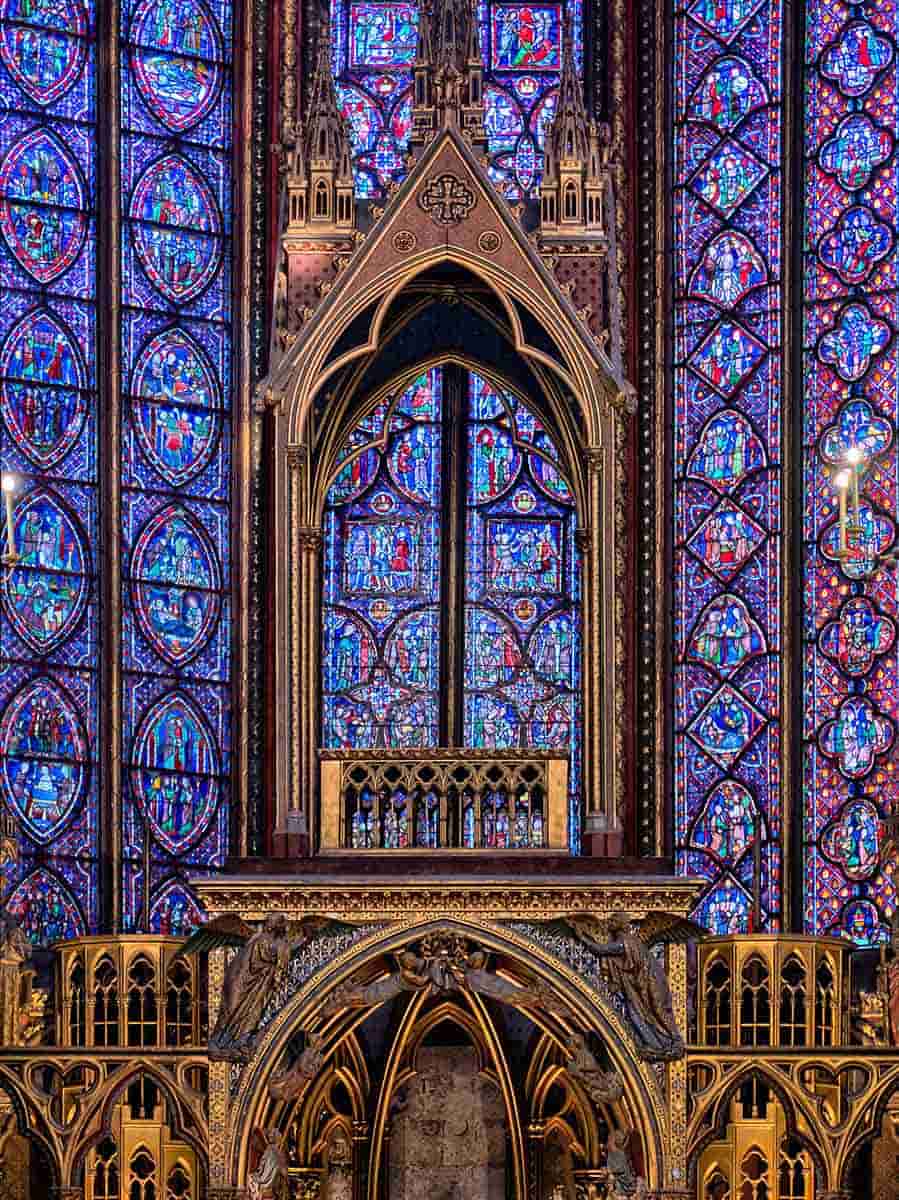 sainte chapelle paris apse