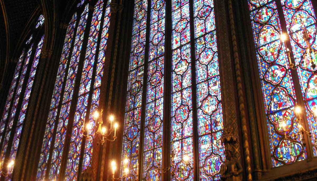 sainte chapelle stained glass