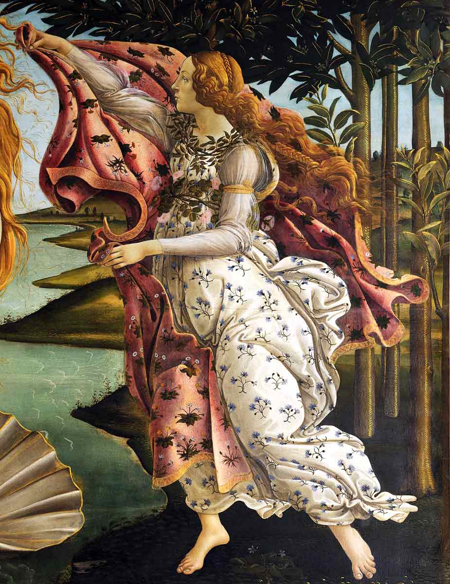 sandro botticelli birth venus hora painting