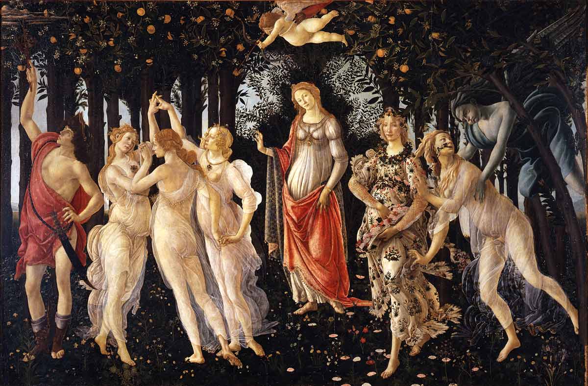 sandro botticelli primavera painting