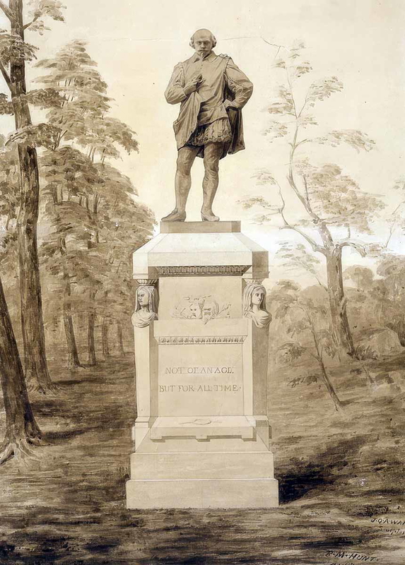 shakespeare monument photo