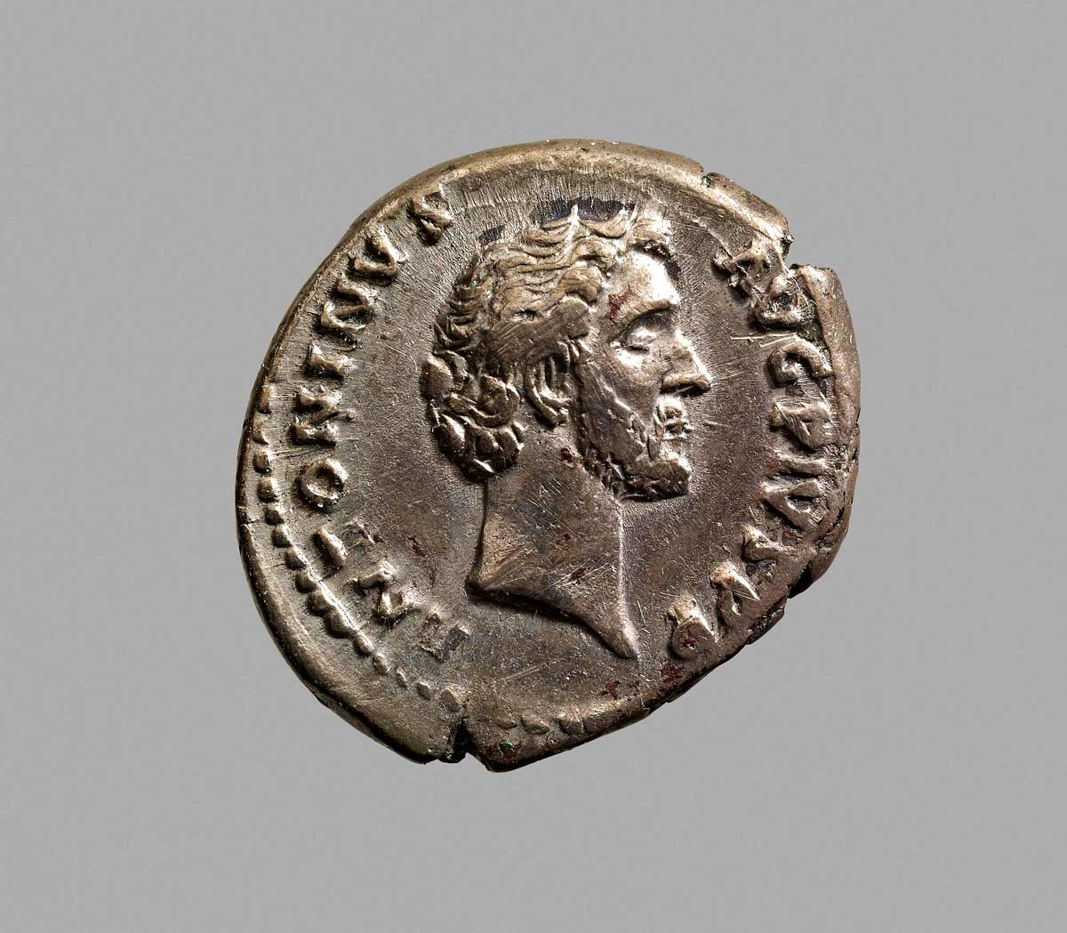 silver coin antoninus pius