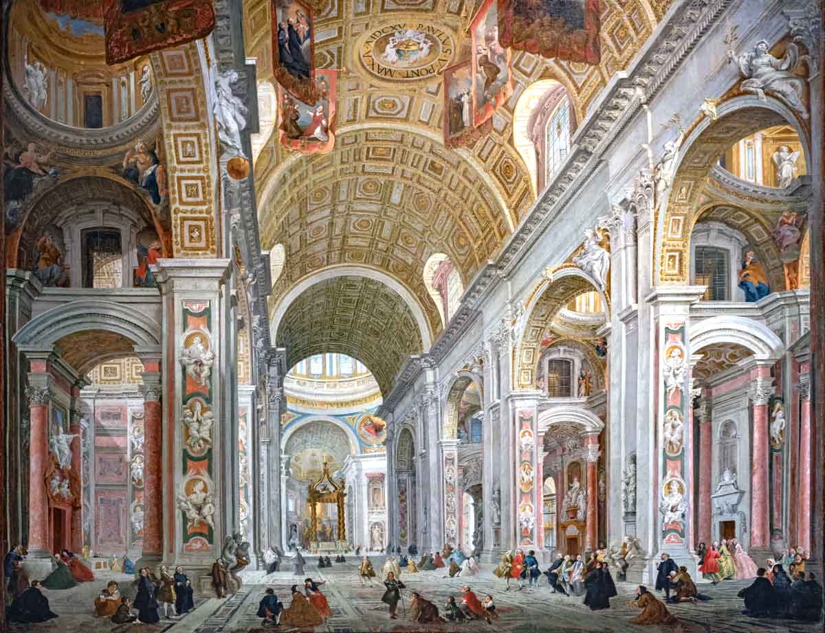 st peters basilica panini